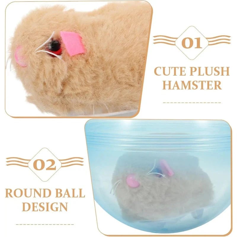 🥳2026 HOT SALE🥳💞50K+ SOLD! 💖🐱Self-Rolling Interactive Cat Ball