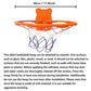 🏀Quiet Indoor Ball Set - Noiseless Basketball with Basket for Silent Play