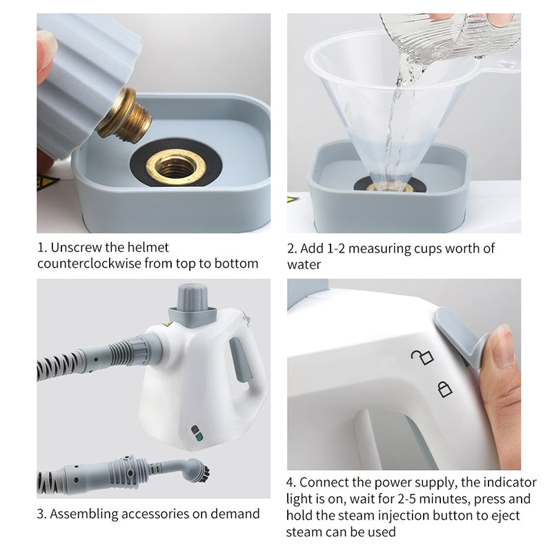 ✨Multipurpose Handheld Steam Cleaner Set for Home