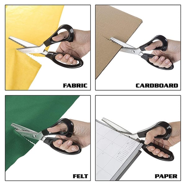 🥳2026 HOT SALE💞50K+ SOLD!✨  DIY Serrated Sewing Scissors – Precise and Easy to Use