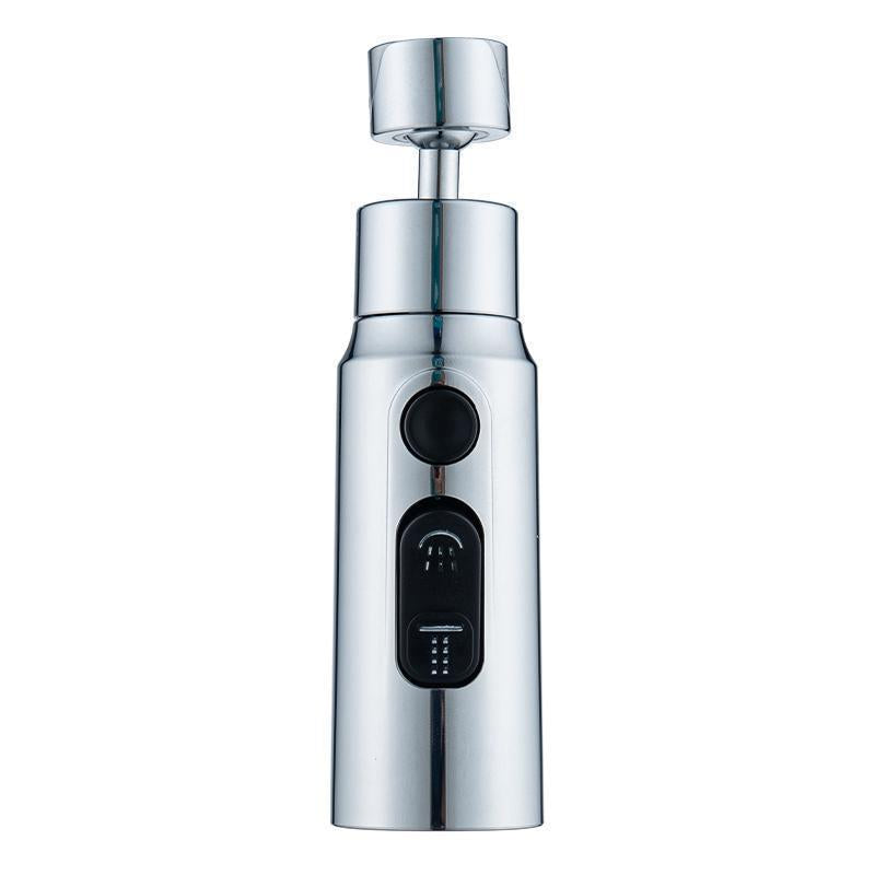 💧🔄 360° rotating high-pressure tap with adapter - flexible water flow for easier cleaning 🚰✨