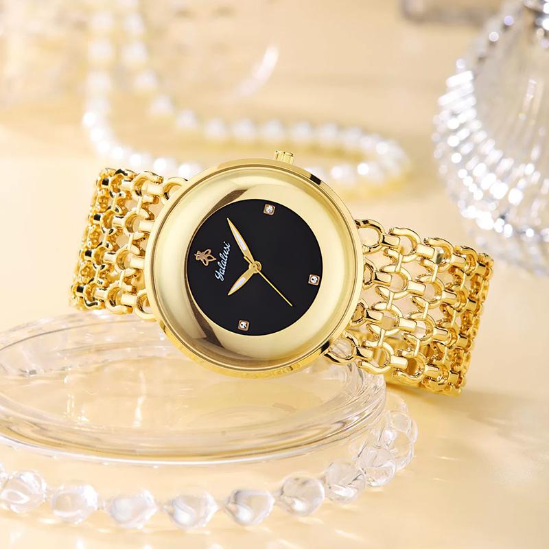 ⏳Limited-Time Special 50% OFF💥Luxury Round Bracelet Watch Fashionable Women's Wristwatch