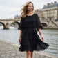 🌸Spring Sale 59% OFF🎁👗Women's Elegant Layered Ruffle Sleeve Dress – Effortless Style for Every Occasion💃