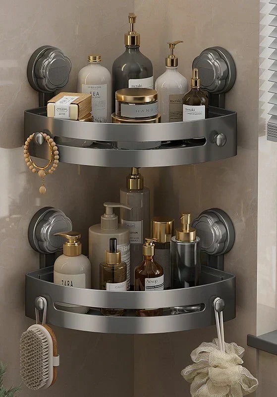 🔥 Hot Sale 49% OFF 🔥 Corner Shower Storage Rack🚿 - Space-Saving & Easy to Install, Perfect for Organizing Toiletries ✨