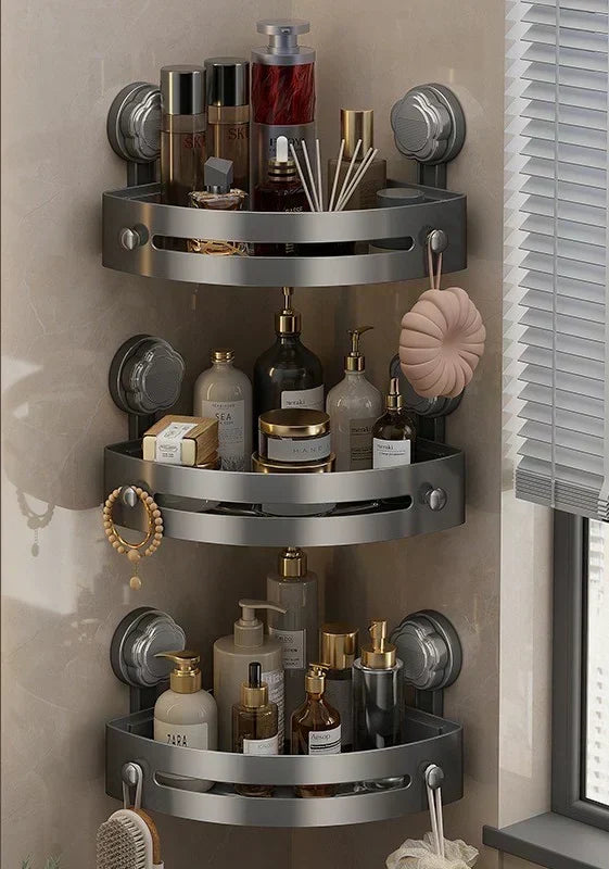 🔥 Hot Sale 49% OFF 🔥 Corner Shower Storage Rack🚿 - Space-Saving & Easy to Install, Perfect for Organizing Toiletries ✨