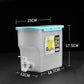 Large Capacity Fridge Cold Water Kettle Slim Heat Resistant Beverage Dispenser