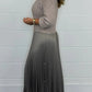 ⏳Limited-Time 50% OFF⏰Women's solid color Long Sleeve Jumper & Pleated Bottom Dress👚👗