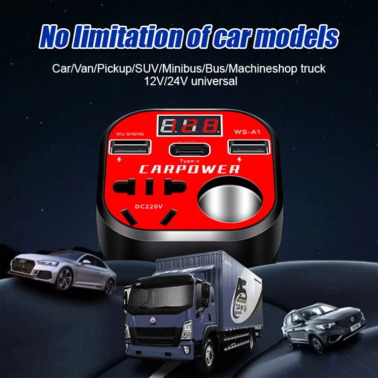 Intelligent High Power Car Inverter
