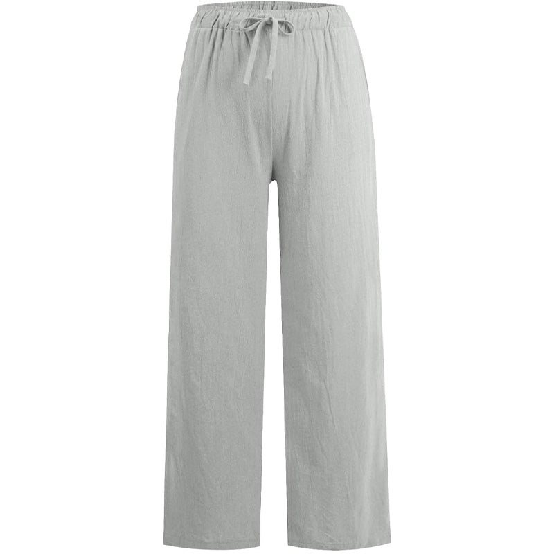 💥Summer Hot Sale - 50% OFF🔥Women's Summer Linen Cotton Wide Leg Pants