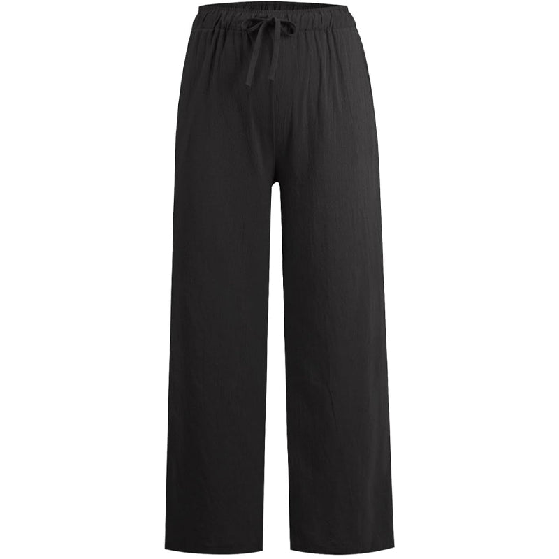 💥Summer Hot Sale - 50% OFF🔥Women's Summer Linen Cotton Wide Leg Pants