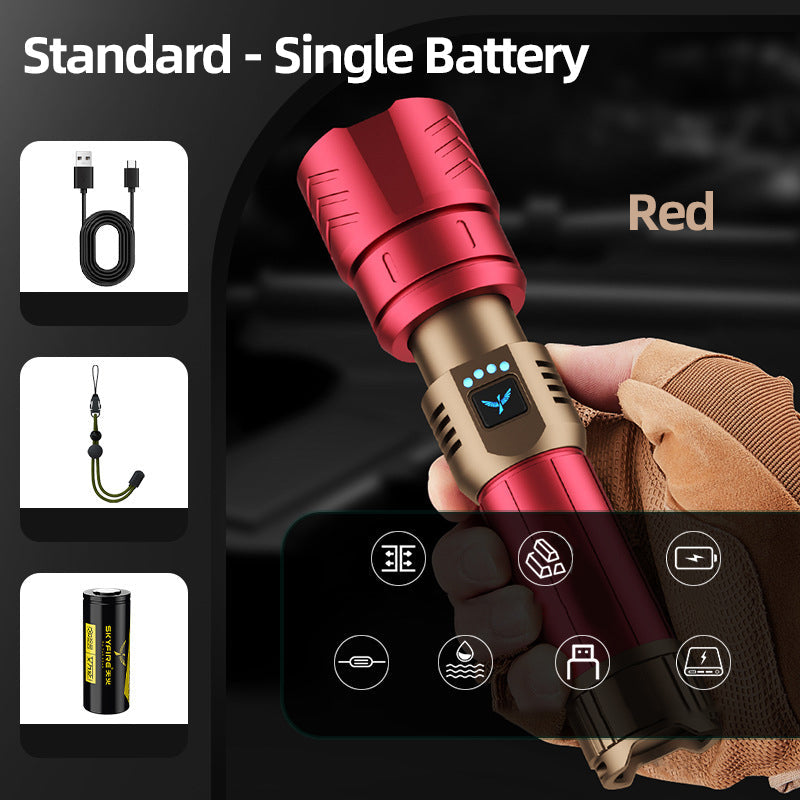 🔥2026 New Upgrade🔥High Brightness and Long-Distance Illumination LED Flashlight