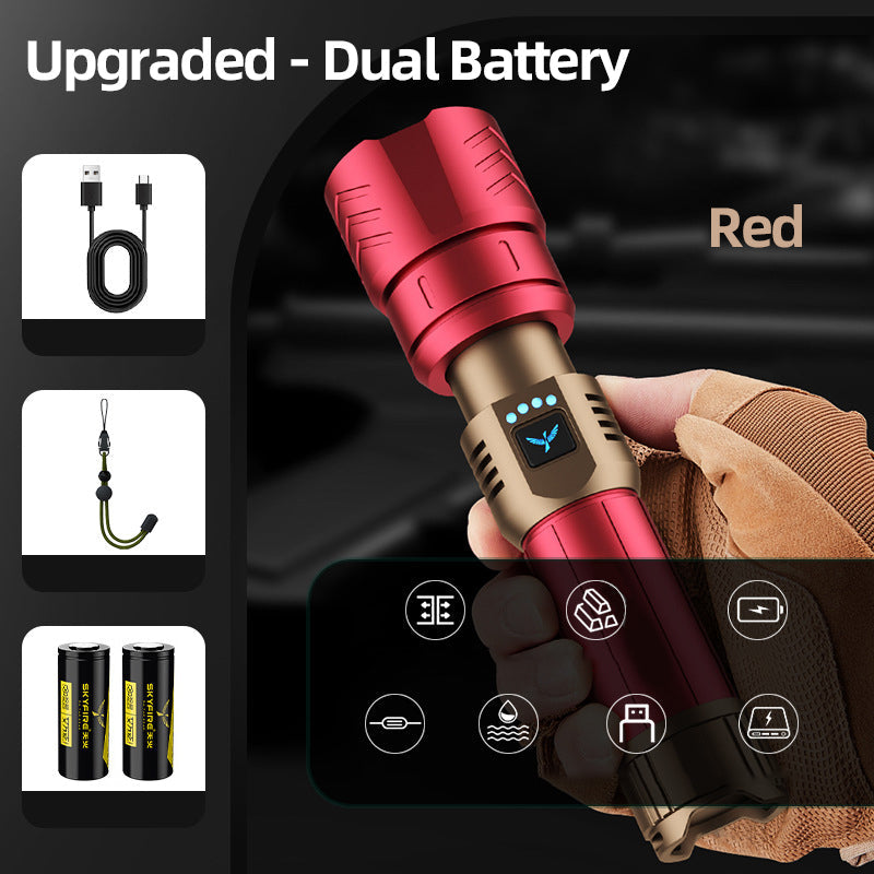 🔥2026 New Upgrade🔥High Brightness and Long-Distance Illumination LED Flashlight