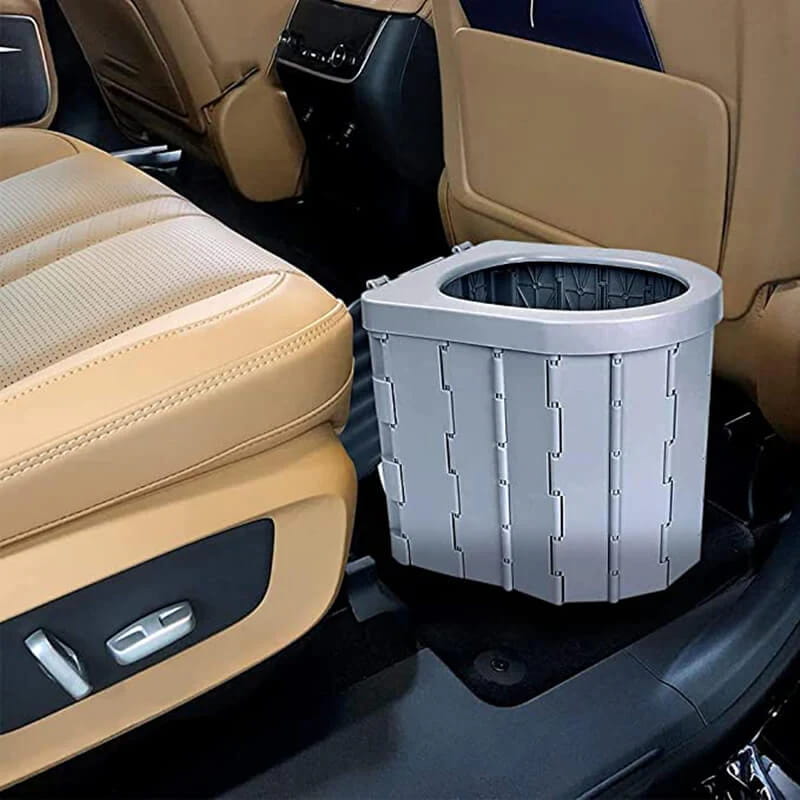 🚽 LIMITED-TIME 50% OFF! ✨ Portable Outdoor Folding Toilet – 300lb Capacity, Odor-Proof, Multi-Use