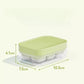 Mini ice cube tray with 6 compartments, food-safe and easy to remove