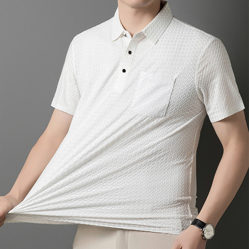 📢📢50% OFF !! ⏰ Men's Textured Short-Sleeve Shirt