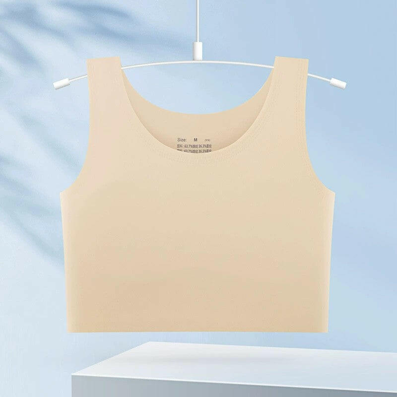 Women's Solid Color Seamless Comfort Underwear