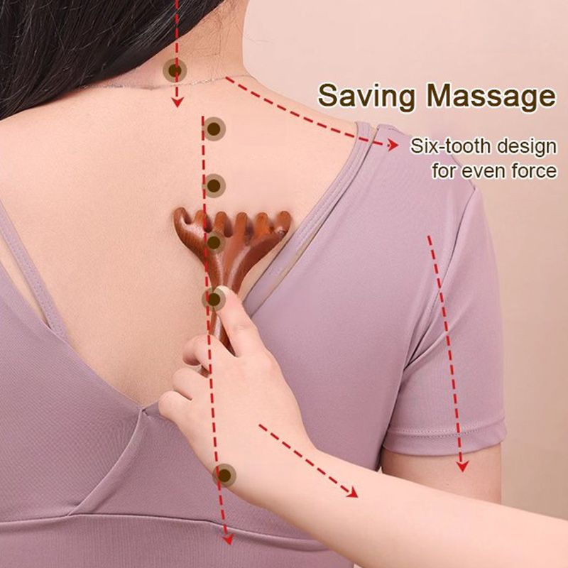 🎁Hot Sale Buy 1 Get 1 Free💥Six-claw Meridian Massage Comb