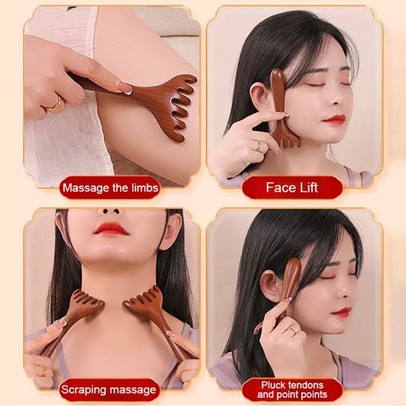 🎁Hot Sale Buy 1 Get 1 Free💥Six-claw Meridian Massage Comb