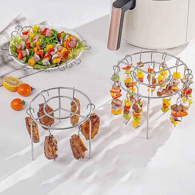 Free anti-scald gloves for a limited time🥩Air Fryer Vertical Kebab Grill + Free Heat Resistant Gloves 🍤