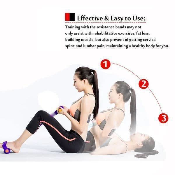 🔥2026 Hot Sale 50% OFF✨ Sit-Up Training Equipment, Adjustable Height, Double-Soft Ankle Pads, Quick-Count Core Trainer