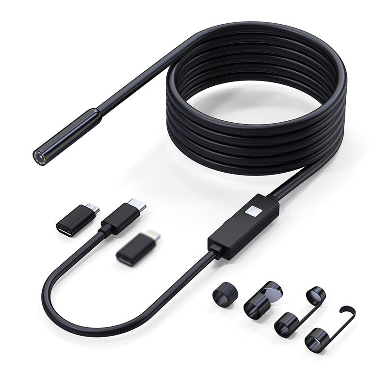 📱🔍 50% OFF! Waterproof HD Endoscope Camera – 200W HD, 8mm probe. Type-C/Micro/Lightning – plug & play with 99% phones. Ideal for tight spaces! 🔌✨