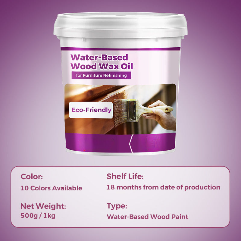 🌿💧 Refinish Furniture Naturally │ Water-Based Wood Wax Oil 🪑✨ Safe, Eco-Friendly Finish, Zero Toxins & Strong Odor – Non-Toxic, Food-Safe Butcher Block Sealer, Fast-Drying, Enhances Natural Grain for Countertops, Tables, and More!