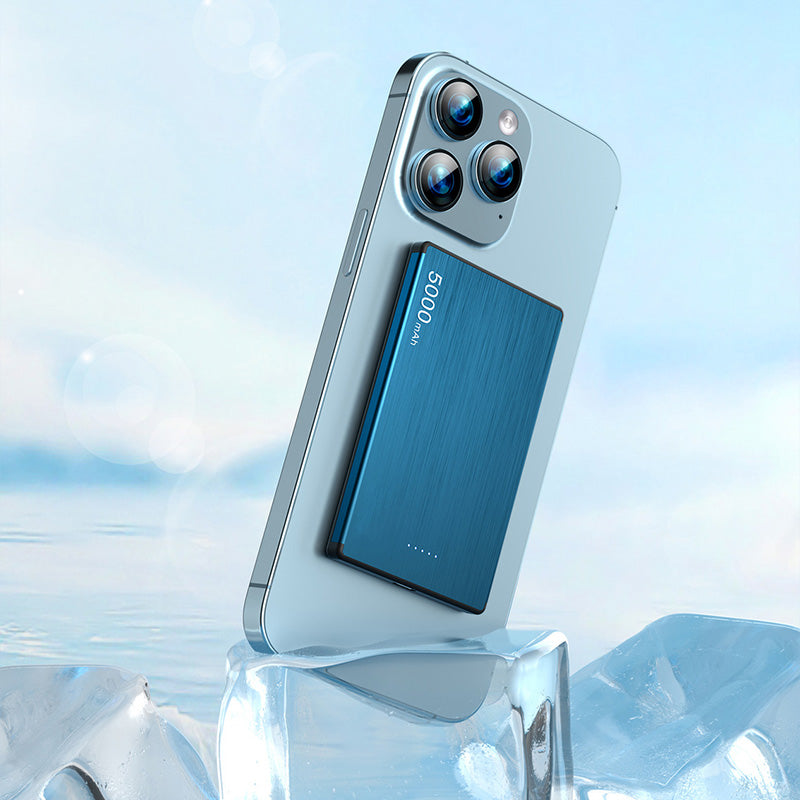 5000mAh Fast Charging Ultra-Slim Magnetic Power Bank