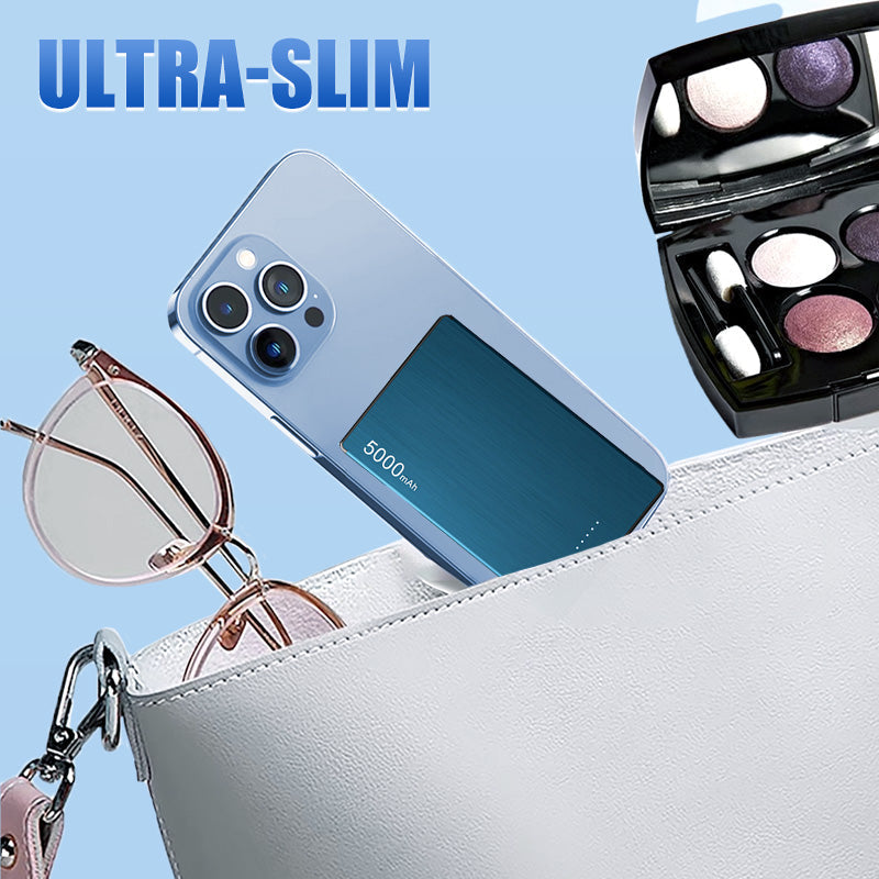 5000mAh Fast Charging Ultra-Slim Magnetic Power Bank