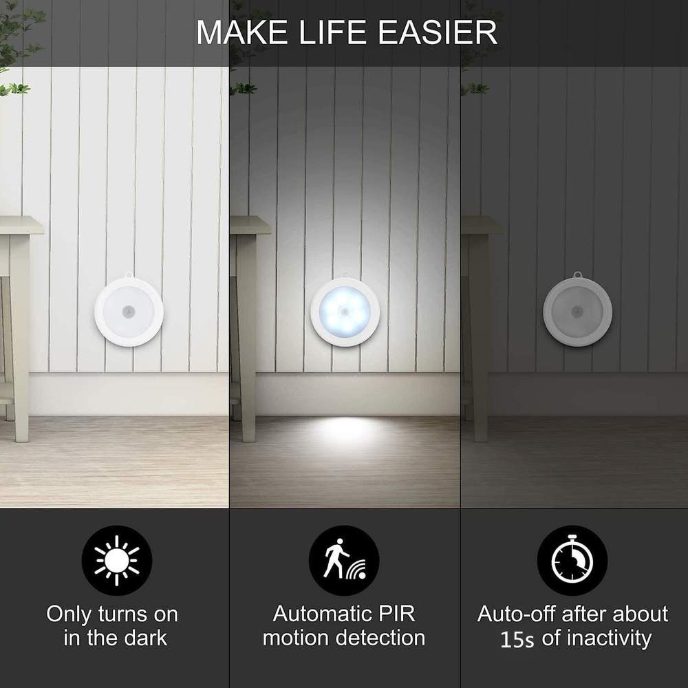 Motion Sensor Automatic Rechargeable Light🔥Buy More Save More