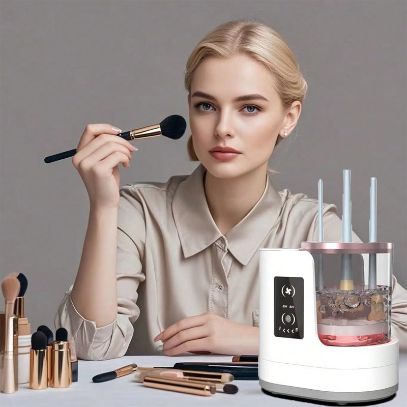 🎨🧼 3-in-1 Electric Makeup Brush Cleaner