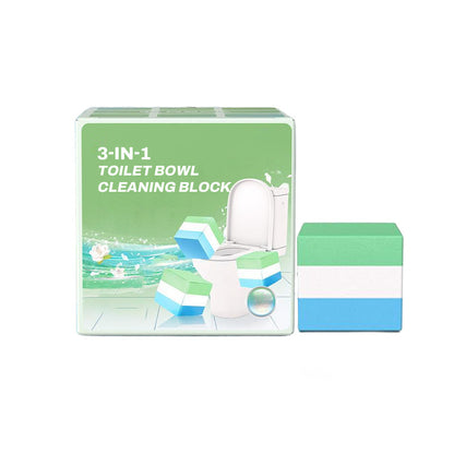 💥3-in-1 Toilet Bowl Cleaning Block – Deodorizes, Cleans, Sterilizes