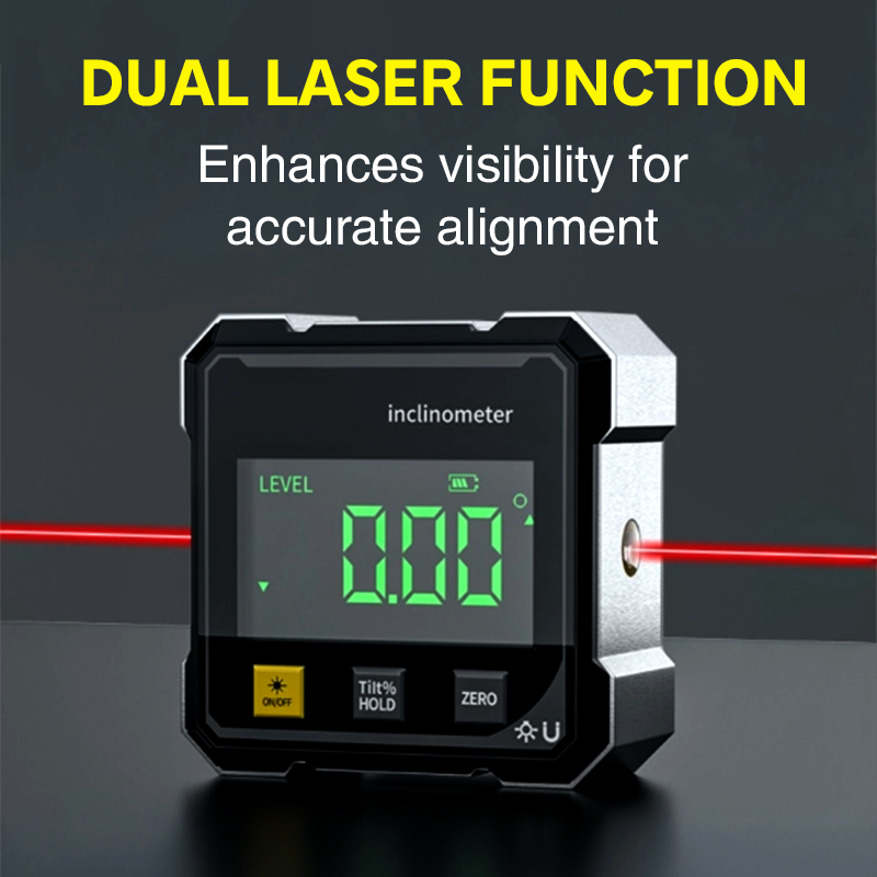 🚨BIG DISCOUNT!🔥Measure Angles Like a Pro — Magnetic Digital Angle Gauge