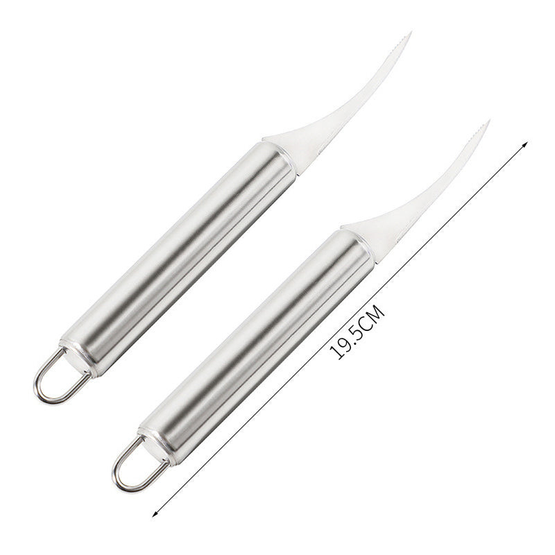 Multifunctional Shrimp Deveining Tool