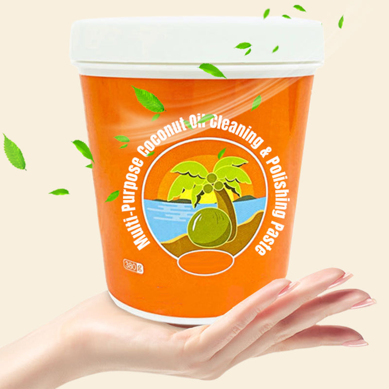 ✨Multi-Purpose Coconut Oil Cleaning & Polishing Paste