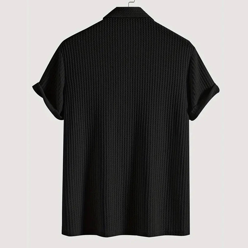 🔥HOT SALE 50% OFF🔥Men's Knit Short Sleeve Shirt