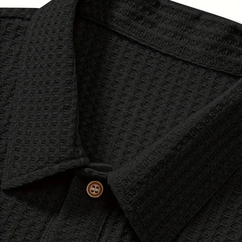 🔥HOT SALE 50% OFF🔥Men's Knit Short Sleeve Shirt