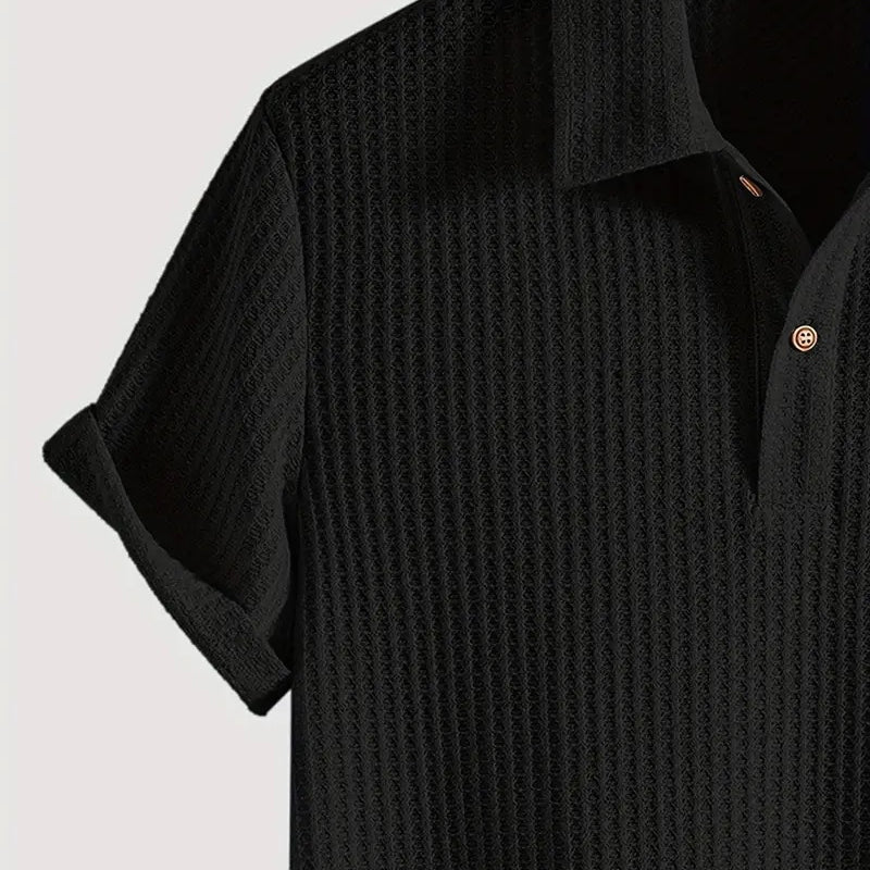 🔥HOT SALE 50% OFF🔥Men's Knit Short Sleeve Shirt