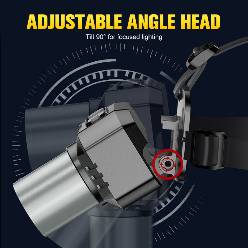 🔥Hot Sale 50% OFF🔥Bright Outdoor Rechargeable LED Headlamp