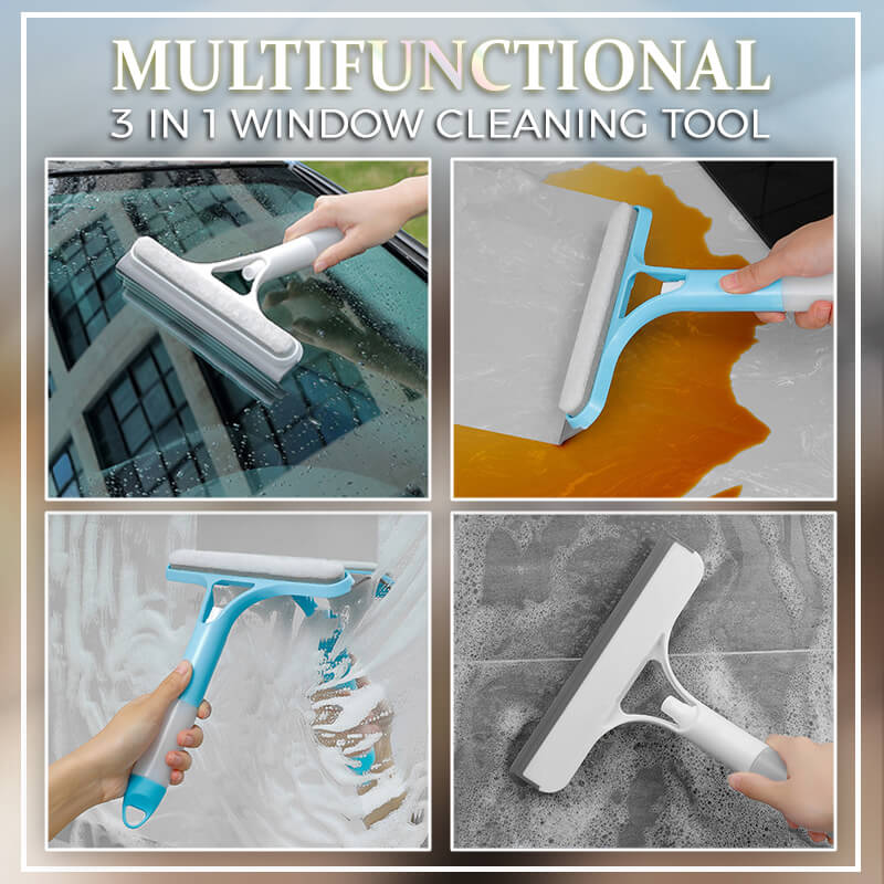 🧽 BUY 1 GET 1 FREE! ✨ 3-in-1 Cleaning Kit – Streak-Free For Windows, Mirrors & Windshields🚗