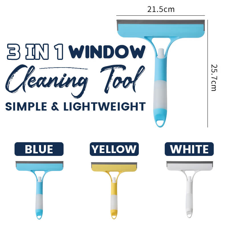 🧽 BUY 1 GET 1 FREE! ✨ 3-in-1 Cleaning Kit – Streak-Free For Windows, Mirrors & Windshields🚗
