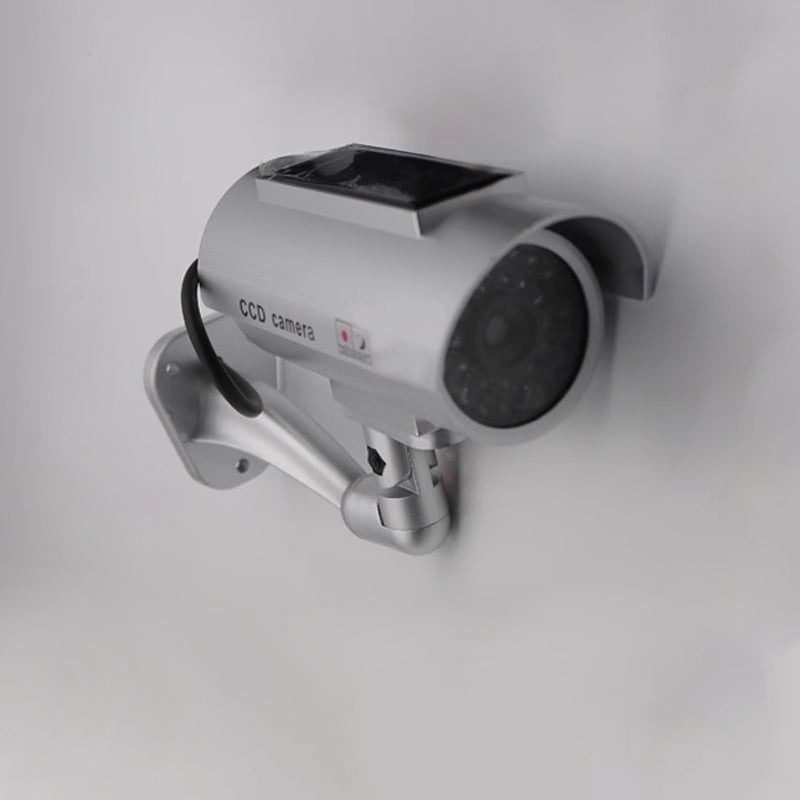🏆 Solar-Powered Dummy Security Camera – 360° Deterrent, 0% Electricity Costs!🌞📹