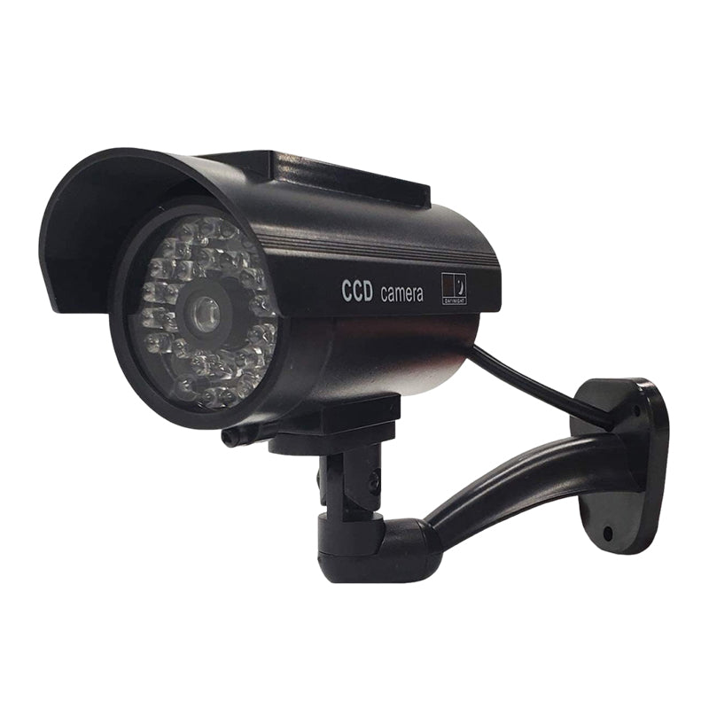🏆 Solar-Powered Dummy Security Camera – 360° Deterrent, 0% Electricity Costs!🌞📹