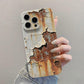 💥Vintage Rust Hard Case For iPhone - Last Day Buy 1 Get 1 Free🎁