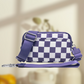 Unisex Fashion Checkered Bum Bag