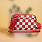 Unisex Fashion Checkered Bum Bag