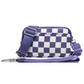 Unisex Fashion Checkered Bum Bag