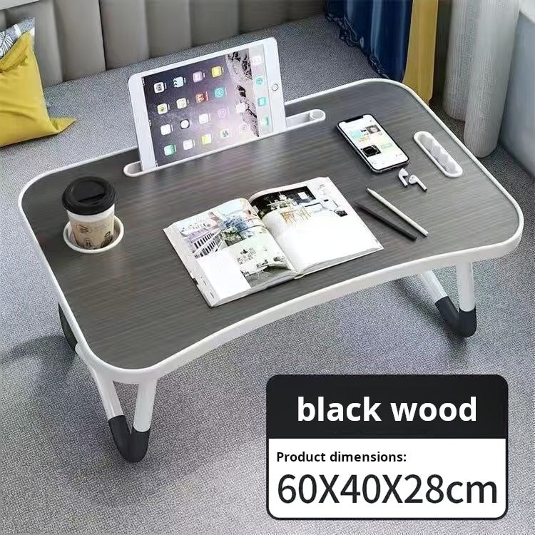 Foldable Laptop Bed Table with Cup Holder