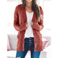 Women's Autumn Midi-Length Knit Sweater
