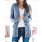 Women's Autumn Midi-Length Knit Sweater