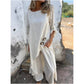 Women's Irregular Dress and Loose Fit Pants 2-Piece Set